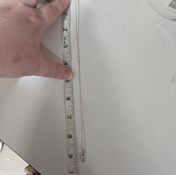 .25 Karat Moissonite Pendant With Sterling Silver Chain! - Picture 4 of 5